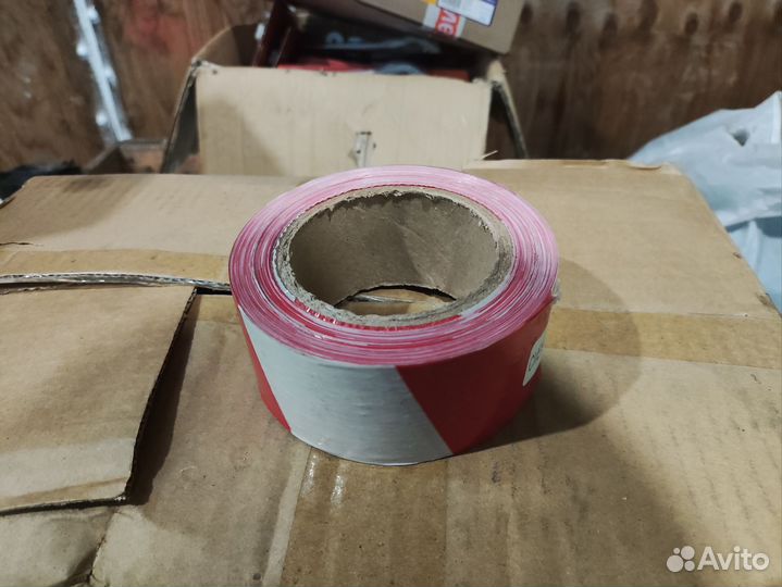 Лента сигнальная 50 мм 180 м