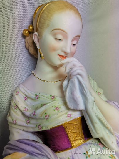 Большие, парные статуэтки Jean Gille (Жан Гилле)