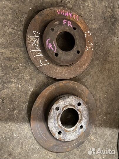 Диски Тормозные Nissan Sunny FB15