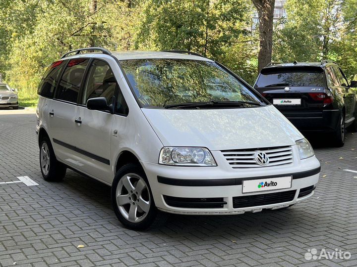 Volkswagen Sharan 1.9 МТ, 2002, 390 209 км