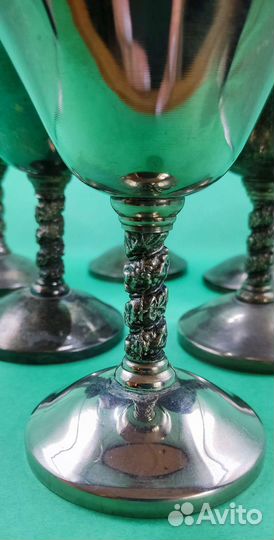 Бокалы. Серебрение. Испания