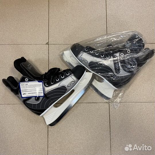 Коньки хоккейные мужские спортивная коллекция