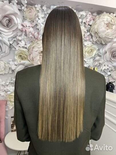 Кератиновое выпрямление, ботокс для волос