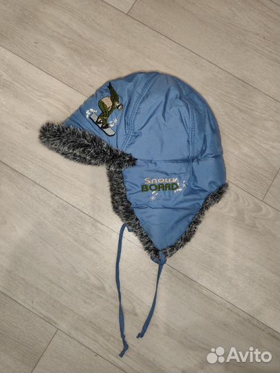 Шапка шлем для мальчика