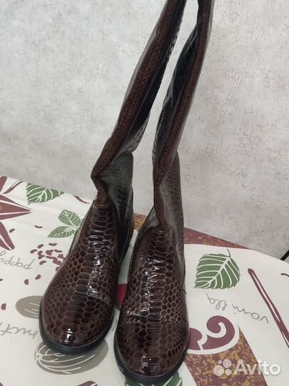 Сапоги труба демисезонные 36