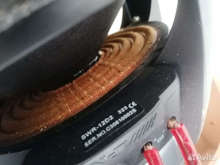 Сабвуфер alpine swr 12D2 с услителем