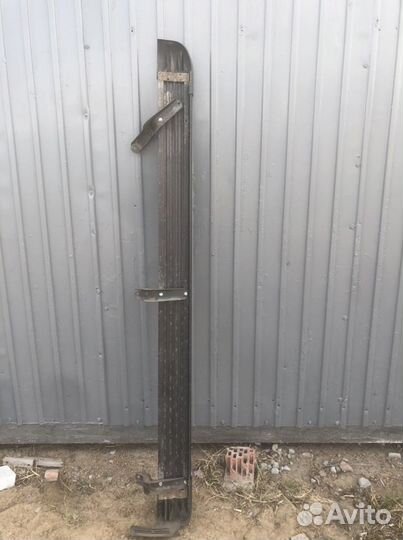 Пороги пластик подножка LC200 крузак