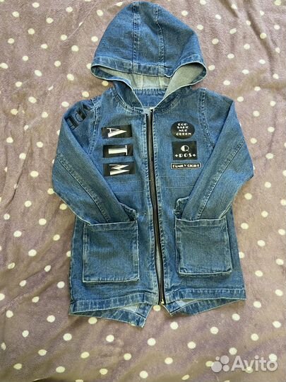 Джинсовка для девочки 116-122 размер
