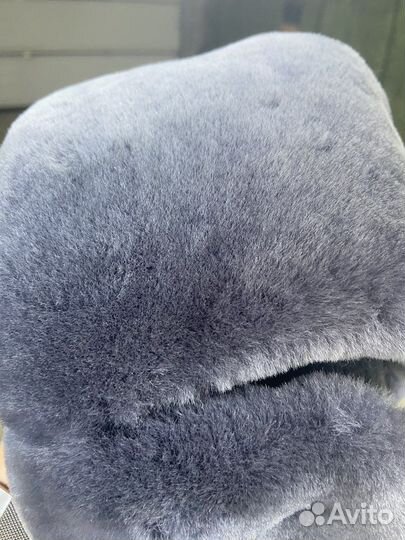 Шапка ушанка меховая из овчины