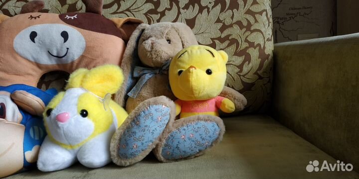 Мягкие игрушки 9 штук