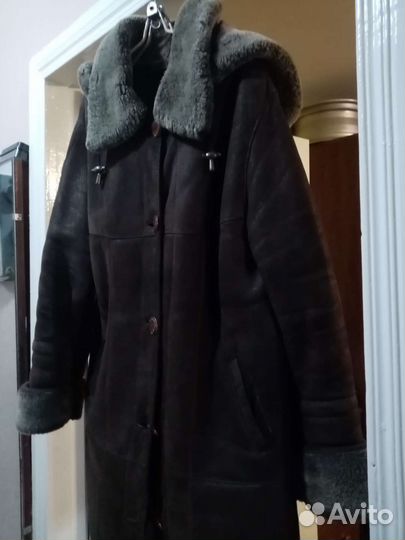 Кожаный плащ