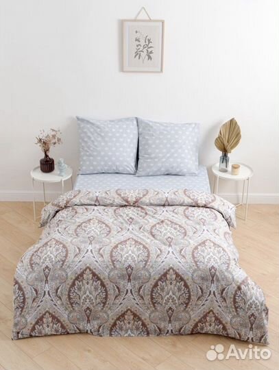 Белье постельное семейное новое