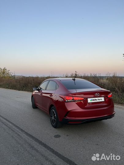 Hyundai Solaris 1.6 AT, 2021, 45 000 км