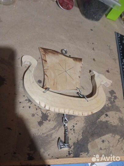 Деревянные подвески