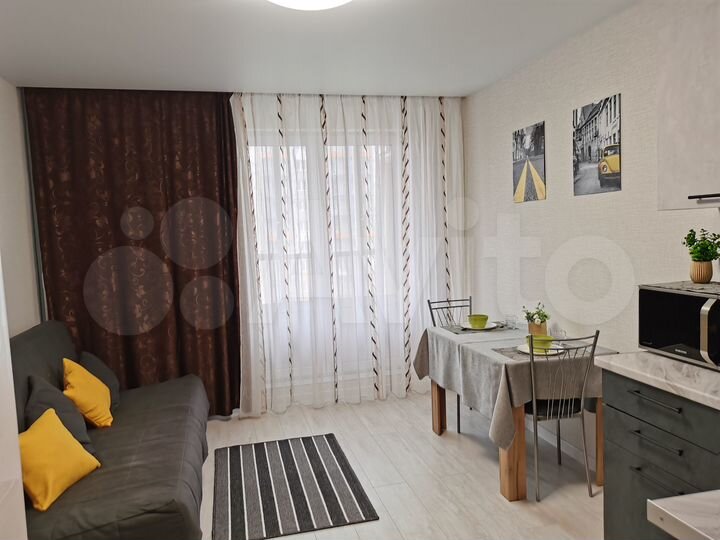 Квартира-студия, 25 м², 6/9 эт.