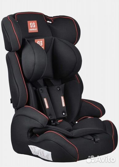 Автокресло детское Farfello GE-E (9-36кг) чёрный