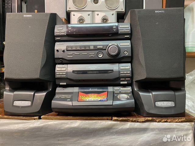 Муз центр сони 150 ватт