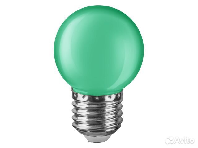 Лампа светодиодная navigator 1Вт E27 100Лм 1000К ш