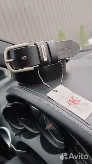 Ремень Calvin Klein / натуральная кожа