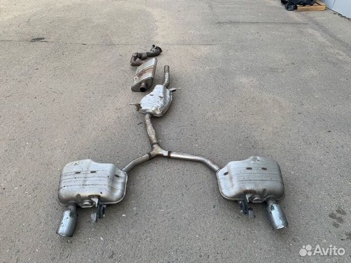 Выхлопная система Audi A4 B9 2017