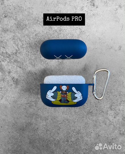 Чехол для наушников аирподс/ кейс для airpods