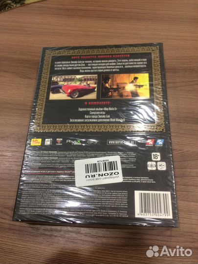 Mafia 2 Коллекционное Издание (в заводской плёнке)