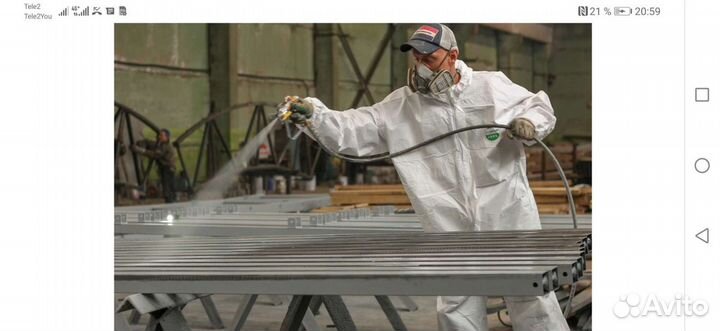 Маляр металлоконструкций