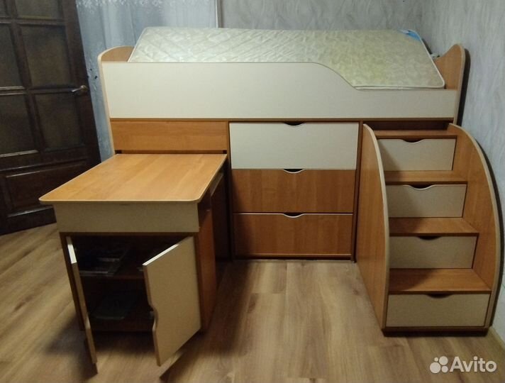 Детская многофункциональная кровать