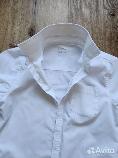 Рубашка школьная для мальчика 140