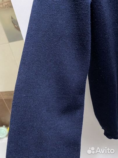 Кардиган для девочки темно синий Д и И 140