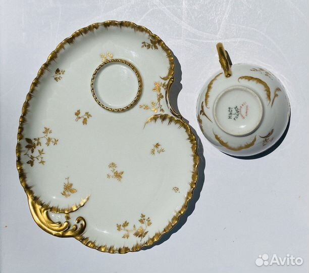 Чашка ланч сет Haviland Лимож