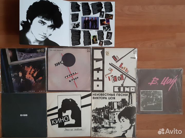 Группа Кино, Виктор Цой. Винил