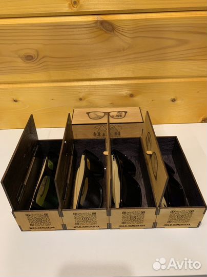 Очки поляризационные (дерево)