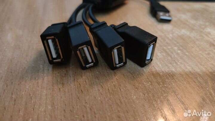 Внешний USB HUB dexp (4 порта)