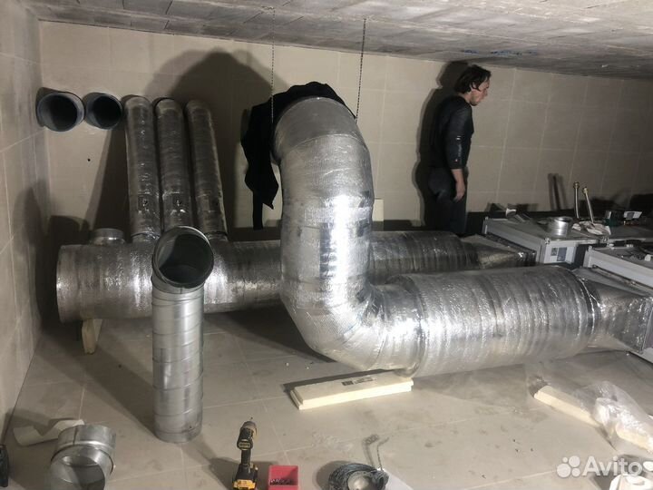 Монтаж систем вентиляции