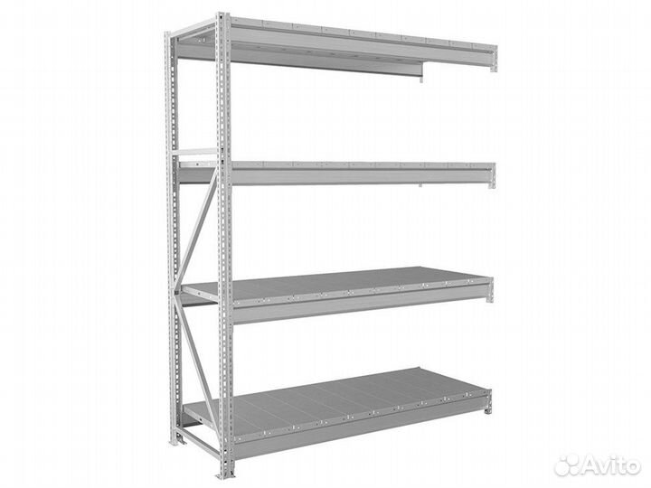 Стеллажи металлические MS PRO (4000кг на стеллаж)