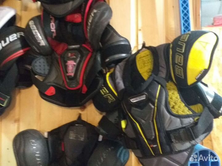 Топ.проф. нагрудники bauer.ccm jr-L.юниорские