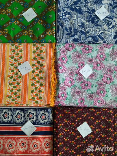 Ткань хлопок СССР