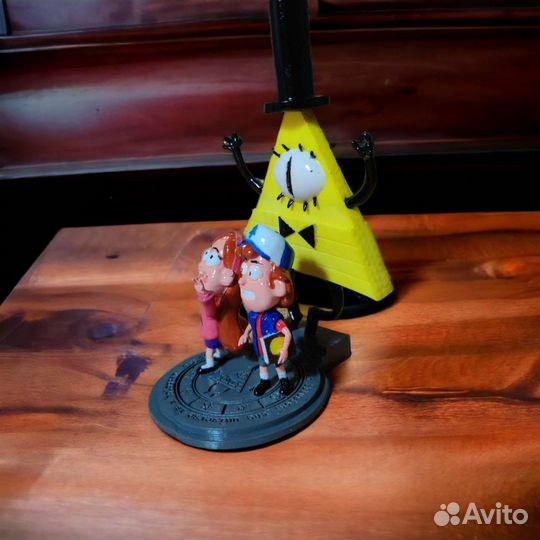 Гравити фолз, Диппер, Мейбл, Билл Сайфер