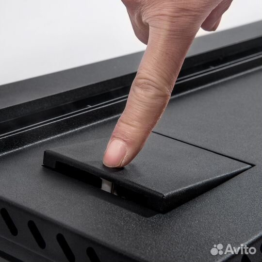 Паровой камин Vapor Black 1000мм