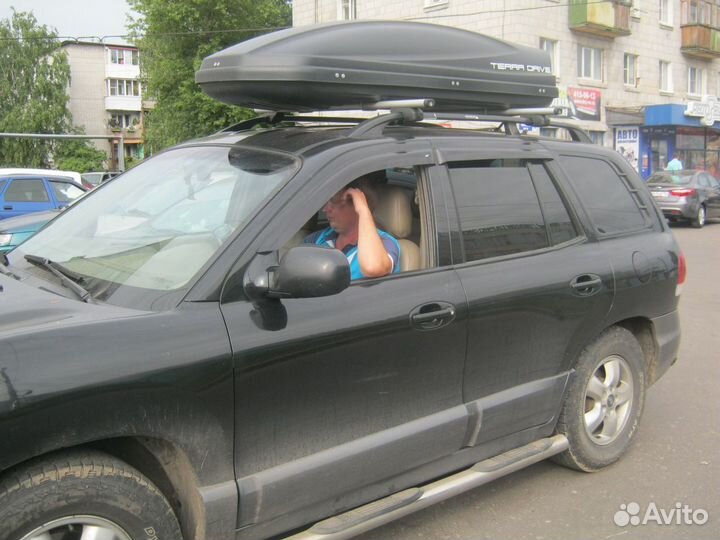 Багажники бокс на крышу Hyundai Santa Fe Classic