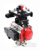 Кран шаровой DN.ru RP.SS316.200.MM 3/4 Ду20 Ру63 стандартнопроходной трехходовой L-тип, нержавеющая