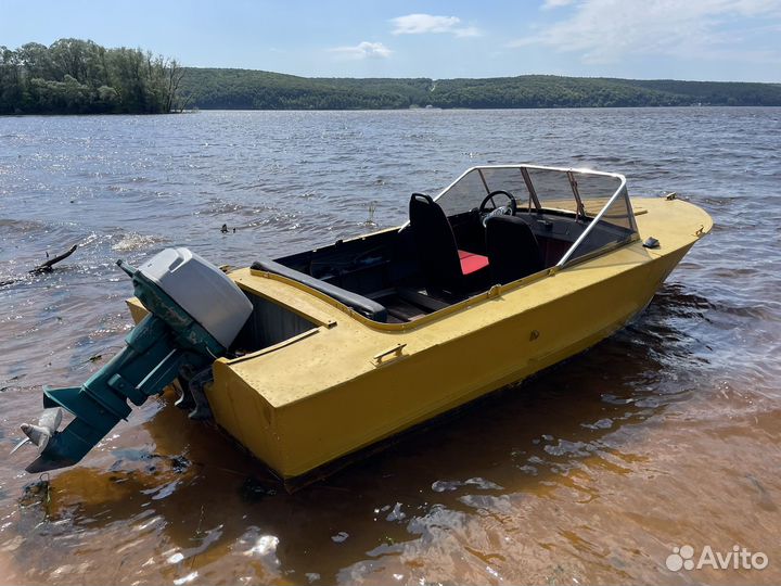 Лодка Прогресс 2 с мотором