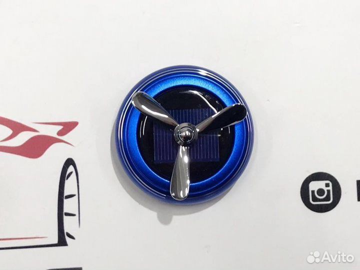 Ароматизатор на парприз в виде винта синий