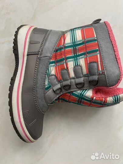 Сапоги демисезонные для девочки 35