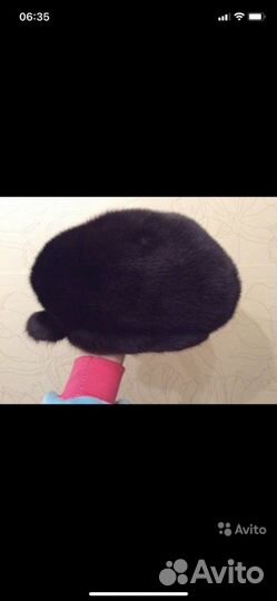 Берет норковый