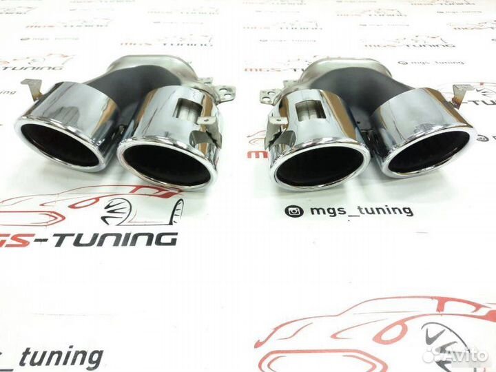 Насадки на Mercedes стиль CLA45 AMG C118 Chrome