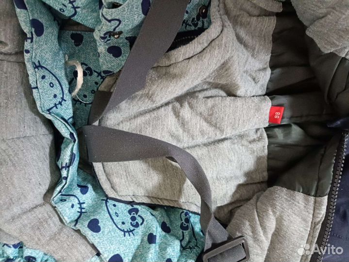 Демисезонный костюм для девочки 92