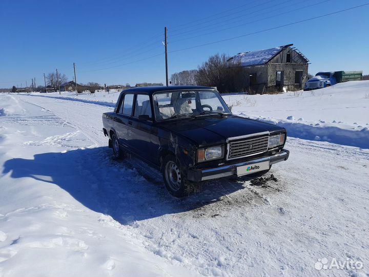 ВАЗ 2107 1.5 МТ, 2010, битый, 55 000 км