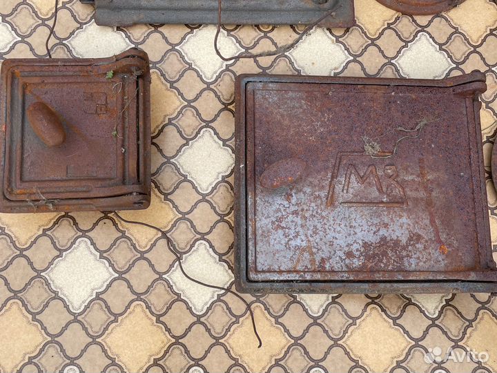 Колосники для печки чугунные и дверка